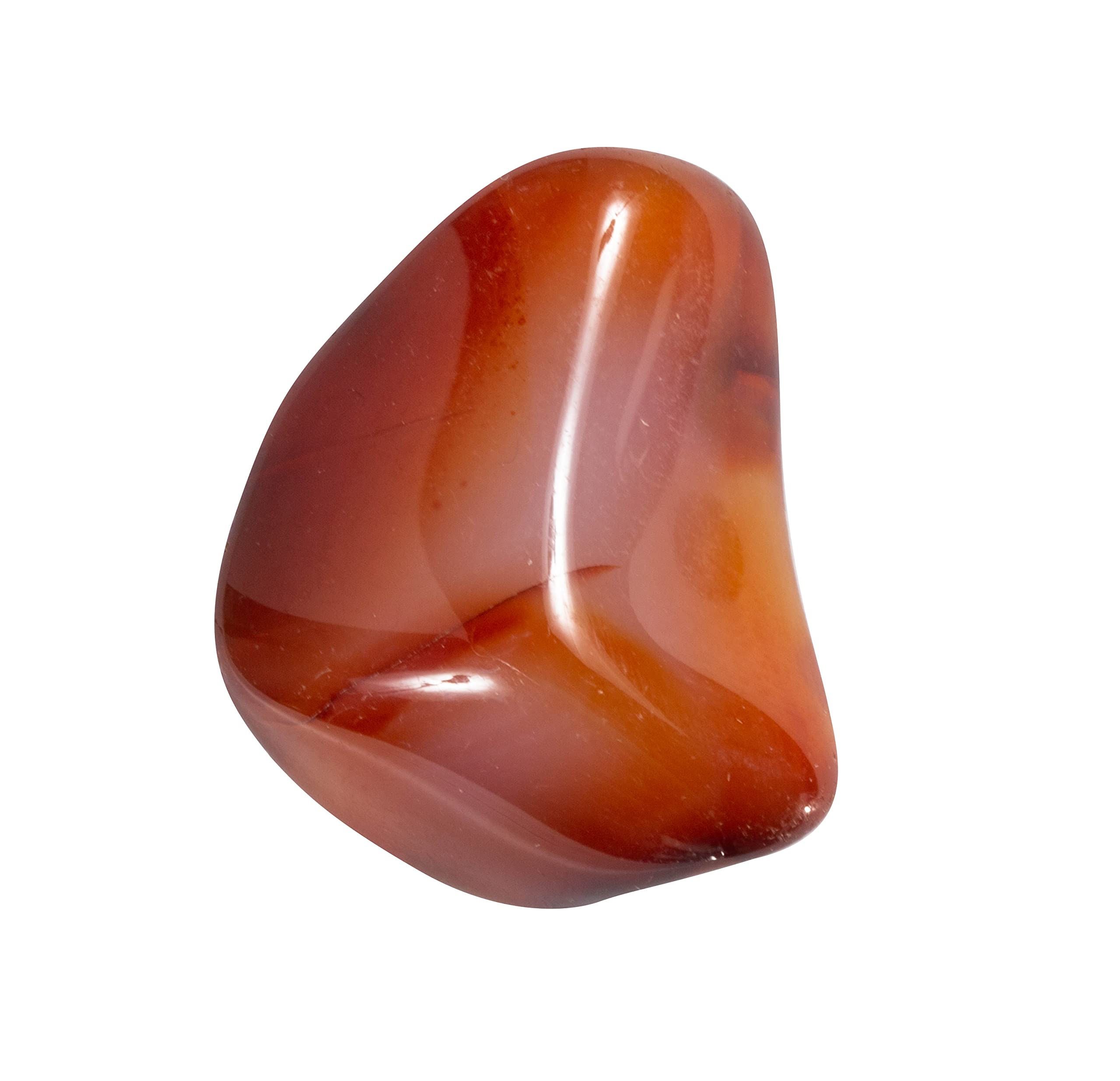 ベンガラ石 Tumbled Carnelian Chrysalis Stone Carnelian | Tumbled Stone | 0.75